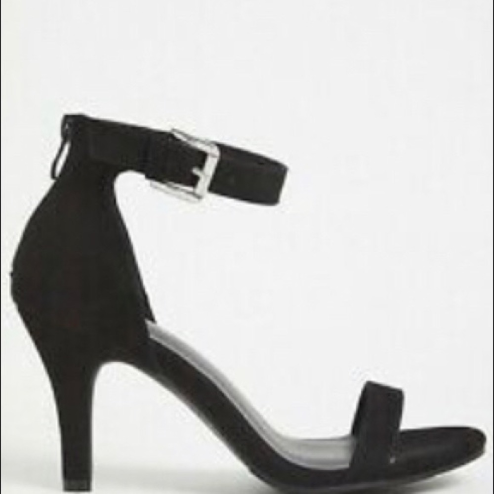NIB Faux Suede Stiletto Heels, Torrid Sz 10W